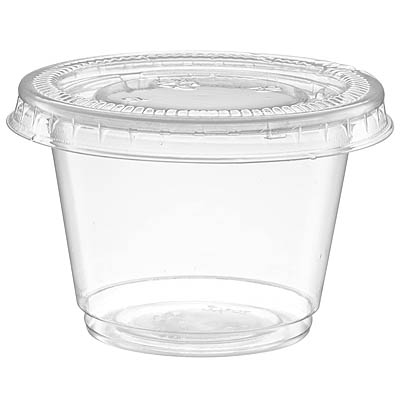 4oz Disposable Clear PP Souffle Portion Cup